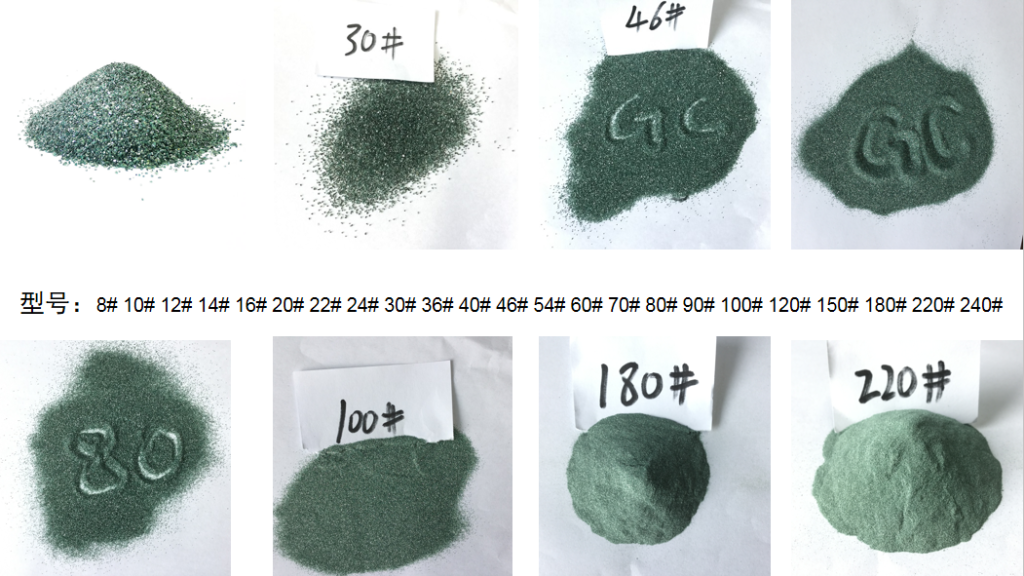 GC #1000 #1200 99%SIC yeşil silisyum karbür  -1-